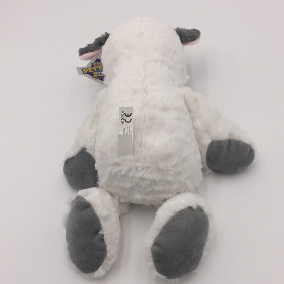 The Petting Zoo 14" Snugglerz Cow Soft Plush Stuffed Animal Farm Toy - Picture 6 of 11
